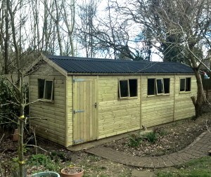 Tunstall Garden Buildings, timber workshops