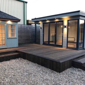 Composite Garden Office - 4.8m x 3.6m