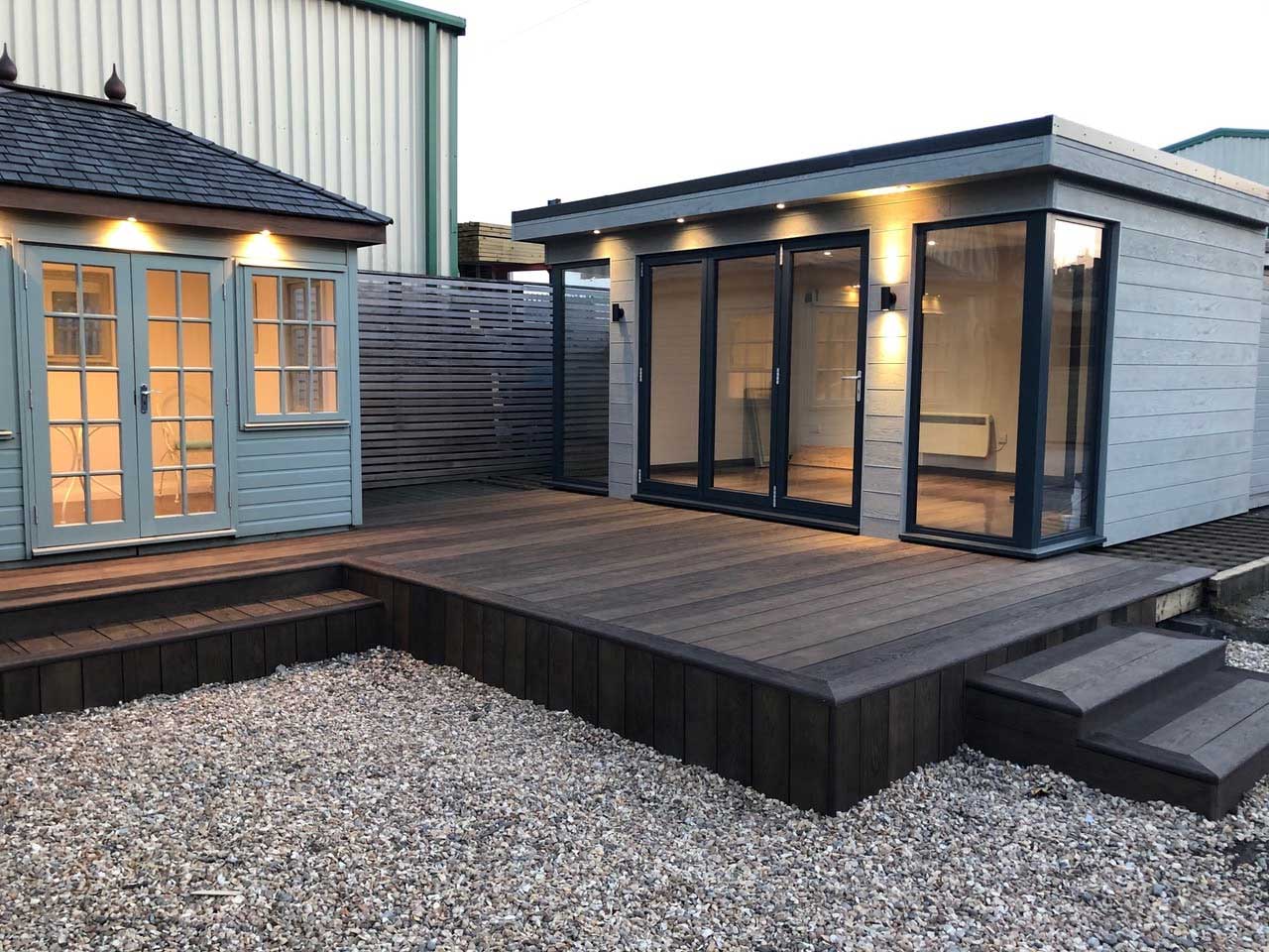 Composite Garden Office - 4.8m x 3.6m