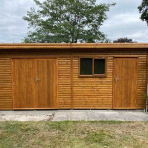 18ft x 12ft Loglap Workshop