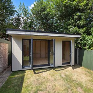 Ivory Composite Garden Office 4.8m x 2.8m